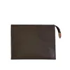 Luxurys Flower Coffee Black Bag Lattice Mens Womens Designers Make Up Wallets Cosmetic Zipper Handbags Pureses N47542 Wallets Pouch233u