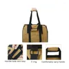 Storage Bags Log Carrier Waterproof Firewood Bag Foldable Tote Fire Wood With Handles Holder For