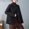 Parka da donna Piumini da donna Cappotti trapuntati leggeri da donna Abiti corti imbottiti Inverno Primavera Allentato di grandi dimensioni Casual Giacca con rombo AllMatch Trendy L23091