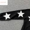 24ss embroidered arm star monogram terry cotton drawstring loose versatile casual men and women fashion heavyweight hoodie