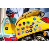 50 pièces autocollants d'enregistrement non aléatoires pour voiture vélo bagages autocollant ordinateur portable planche à roulettes moteur bouteille d'eau Snowboard stickers muraux enfants cadeaux