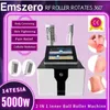 2023 새로운 휴대용 emszero 2 in 1 내부 볼 롤러 슬리밍 머신 EMS 초음파 RF 롤러 슬리밍 셀룰 라이트 감소 기계