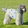 犬のキャリアピンクシャツ夏ペットの衣服装飾ベスト猫のための綿のポリエステル通気性