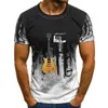 Erkek Trailsits Malcolm Genç Gitarlar Klasik T-Shirt Kadın Stili