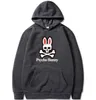 Psycho Bunny polaire femme à capuche à capuche créateur de mode pull sweats automne hiver décontracté veste streetwear de haute qualité à capuche en plein air