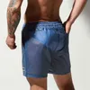 Herren Bademode Desmiit Transparent Herren Badeshorts Badeanzug für Mann Sexy Slips Tragen Strand Homosexuell J220913208V