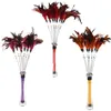 Brinquedos de gato Pet Feather Spring Stick Teaser Gatinho Interativo Bell Rod Wand Jogando Toy279C