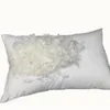 WarmsLiving 100% White Goose Down Feather Pillow Cotton Cover Five Star el Pillow Adult Single T200603253E