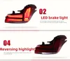 Toyota Alphard LED Taillights Vellfire 30 시리즈 20 15-20 22 LED 스트리트 라이트 트리머 턴 신호 램프를위한 자동차 미등