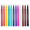 Handaiyan Rainbow Matte Liquid Eyeliner Quick Dry Waterproof Eye Liner Pencil White Blue Color Eyeliner Cosmetic Makeup Tool