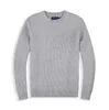 Mens Designer Sweaters Classic Luxury Sweatshirt Men häst broderi rund hals bekväm högkvalitativ jumper