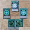 72 шт. Yuh с жестяной коробкой Yu Gi Oh голографические английские карты Pro White Dragon Duel Game Collection Card Детские игрушки в подарок G220311 Drop Delive Dh0Rf