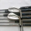 2024 neue 8 stücke Männer Clubs Hot Metall Set Golf Irons 5-9PGS Flex Stahl Welle mit Head Cover