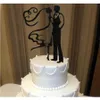 Acrylic The Bride& Groom Funny Wedding Cake Decorations Personalized Decorating Topper Oh011 94Jt52905