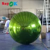 PVC Spheres Inflatable Mirror Ball Reflective Balloon For Party Shows Shopping Mall Advertising Decoration