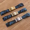 Accessoires de montre pour hommes, bracelet camouflage étanche en caoutchouc et Silicone, 20mm, Band1284j, 2021