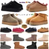 Designer UGGLI MINI FLUFFY TASMAN TAZZ TILLSERS Australien Stövlar Australien Bottar Uggli Ug Fluffy Slipper Australia Platform Slippers