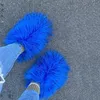 Kleid Schuhe Mongolische Pelz Slides Frauen Luxus Flauschige Fell Hausschuhe Erstaunliche Sandalen Ankunft Winter Home Flache Slides Flip Flops 230915