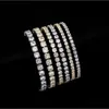 European And American Tennis Braclets Hip-Hop Tide 14K Gold Plated Zircon-Microencased M 4Mm 5Mm Bracelet Drop Delivery