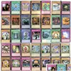 66pcs inglês yuh cartões yu-gi-oh cartão jogando jogo yu gi ohtrading batalha carte escuro mágico coleção crianças brinquedo de natal g220311 dr dh6cg