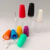 Plastic Dropper Bottles With Metal Tips 10ML 15ML 20ML 30ML Empty Needle Bottle For E Liquid PET Clear Bottle Vapor Eye Juice Mxtdn