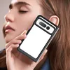 Coque transparente translucide à dos rigide avec bord pare-chocs souple, fine protection fine compatible avec Google Pixel Fold 5G