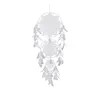 Artes e artesanato Dreamcatcher Wind Chimes Handmade Nordic Dream Catcher Net com penas 130 cm parede pendurado artesanato presente decoração de casa otlvq