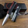 3Models 184-10S Signature Series Out of Front Knife D2 Plain Automatic Pocket Knives EDC Tools