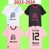 2023 2024 Palerme Soccer Jerseys Hommes Segre Damiani Saric Buttaro Home Away Troisième Whie Rose Noir Chemises de football Uniforme à manches courtes Brunori Mancuso Di Mariano