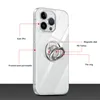 Slim Clear Transparent Magnetic Ring Kickstand Cases For iPhone 15 Pro Max 14 13 12 11 XR XS X 8 7 Soft Back Protective Phone Covers Funda