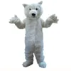 Costumegin – vêtements de mascotte d'ours polaire, vêtements de dessin animé de marche, Halloween, noël, fête d'anniversaire