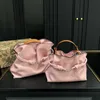 Cross Body Designer Crossbody Clutch Bag Premium Cow Leather Brand Cloud Bags i många färger Luxury Flamenco Lucky Bag Mini Bucket Bags 230915