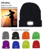 Cappelli a tesa larga Cappello da benna all'aperto Cappello da faro 5 LED luminosi integrati unisex Ottimo per il campeggio Sport Jogging Camminate Attività all'aperto 230915