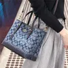 2023 New Women's Mollie 25 Fragrant Bretto Danning Jacquard Shopping One Shoulder Crossbody Bag B60