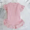 Cão vestuário laciness rosa princesa vestido cães roupas elegante festa pequena roupa gato verão fino teddy chihuahua cuteclothes atacado