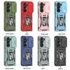 Slide Window Ring Armor Case Magnetische standaard Telefoonhoes met ringhouder voor iPhone 15 Pro Max Samsung Z Fold 5 Flip Flip5 Fold5