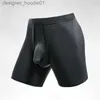 Cuecas cuecas masculinas roupa interior separada pênis bola bolsa respirável conforto esporte boxer shorts calsoncillos para bikini hombre calcinha masculina l230915