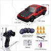 ElectricRC CAR 2.4G DRIFT RC CAR 4WD High Speed RC Drift Car Toy Toy Remote Control GTRモデルAE86車両RCビークルお子様ギフト230915