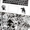 À prova d' água 10 30 50 PCS Preto Branco Estilo Gótico Horror Graffiti Adesivos Motocicleta Guitarra Laptop Telefone Carro Legal À Prova D 'Água Sticke241o