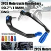 Motorcycle Brakes 2Pcs/Set Cnc Aluminum Handlebar Brake Clutch Levers Protector Guard For Yamaha R3 R25 Yzf R1 R6 Handlebars Motorc Pa Dhyok