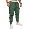 Oeak Neue Männer Multi-tasche Hosen Elastische Taille Jogginghose Hosen Männlichen Hip Hop männer Casual Solide Street Jogger Pants1295D