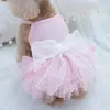 Vêtements pour chiens Été Tutu Robe de mariée Chat Chiot Jupe Chihuahua Yorkie Vêtements de Poméranie Shih Tzu Bichon Bichon Poodle Vêtements pour animaux de compagnie