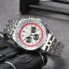 Nouvelle montre-bracelet sport bracelet en acier montre économique rétro trois yeux cadran hommes montre économie concepteur de luxe hommes montre mouvement à quartz sans boîte B01