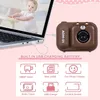 Fotocamera portatile per bambini Videocamera digitale HD per bambini Display da 2,4 pollici Selfie Macchina fotografica per bambini Giocattolo Regali di compleanno di Natale per ragazzi e ragazze