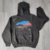 Grafisk tryck bästa kvalitet vintage hoodies för män avslappnad överdimensionerad streetwear topps tröja tröja