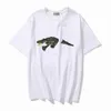 2022 Haute Qualité Hommes T-shirt Coton Palmeses À Manches Courtes Mode Mans Femmes Designers T-shirt Multicolore Couple Modèles Hommes Wom281L