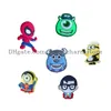 Shoe Parts Accessories Different Shape Of Pvc Cartoon Charms For Clog And Bracelet Wristband Drop Delivery Otc1R