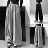 Calças femininas s oversize jogger vintage moda sweatpant coreano y2k verão harajuku cintura alta preto solto perna larga calças 230914