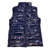 2023 Casual Regata Jaqueta Feminina Maya Fashion Winter Down Coat Regata Design de Luxo Jaqueta Quente Ao Ar Livre Casal Fit Casaco Emblema Decoração Botão de digitalização