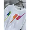 5A Camiseta de designer masculina Camiseta feminina clássica moderna moda luxo manga curta respirável versão de alta qualidade em torno do pescoço manga curta camiseta meia manga